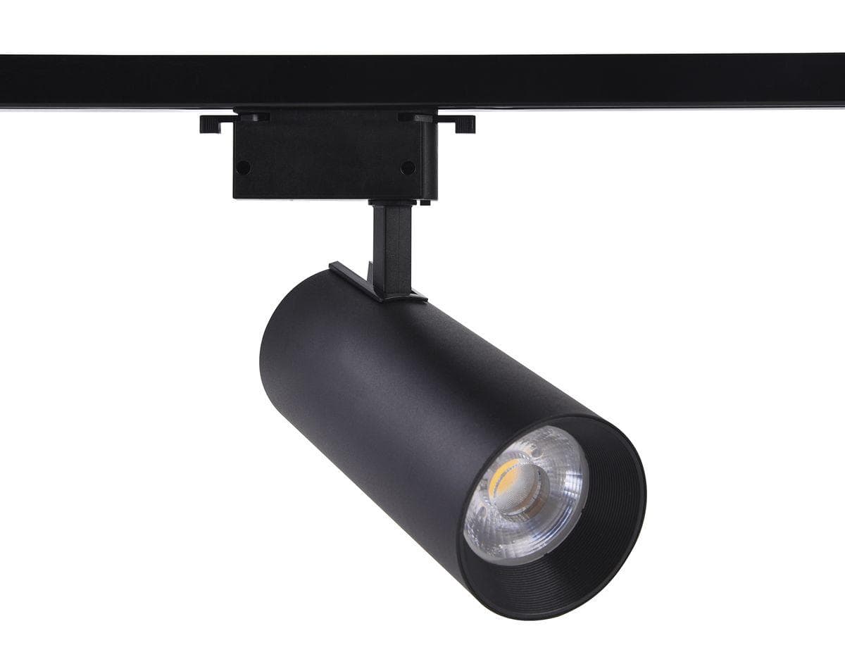 Ambrella Трековый однофазный светодиодный светильник GL5859 BK черный LED 20W 4200K 24° — миниатюра 3