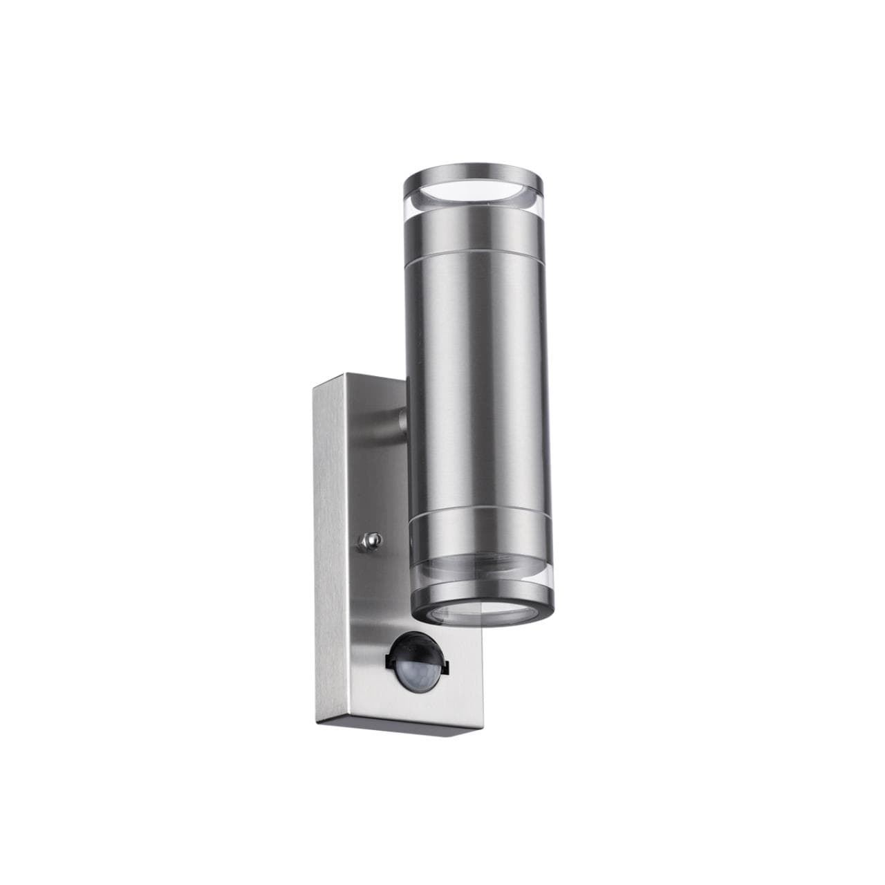 Odeon Light 6604/2W HIGHTECH ODL23 563 нержавеющая сталь/металл/пвх стойкий к УФ излучению Настенный св-к IP44 LED GU10 7W MOTTO — миниатюра 1