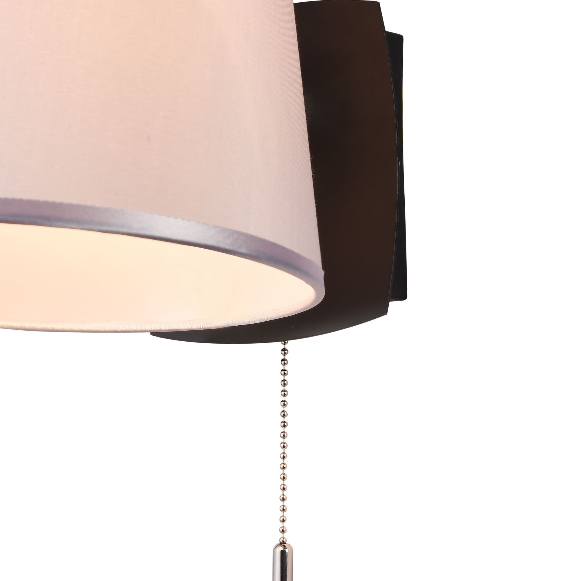 Maytoni Modern Bergamo Черный и Хром Бра 1xE27 60W MOD617WL-01B — миниатюра 9