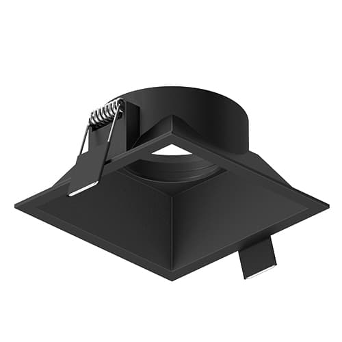 Technolight Рамка Фрейм Софт 85 квадратная RAL 9005 черная 41003-BK