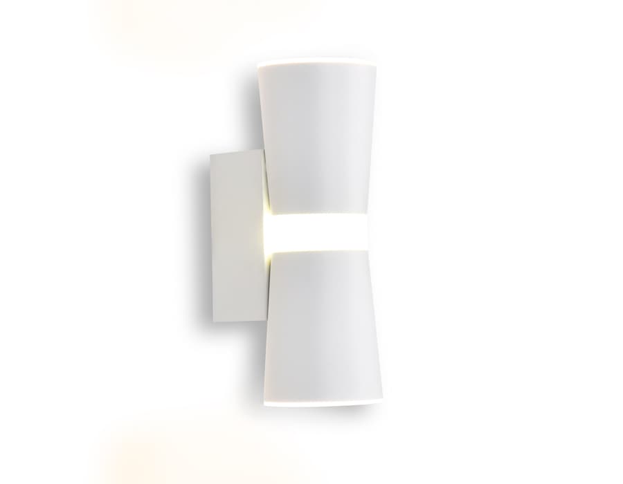 Ambrella Настенный светодиодный светильник FW195 WH/S белый/песок LED 3000K 12W 70*200*100