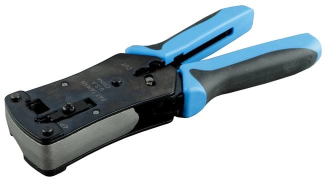 Hyperline HT-N468B Инструмент обжимной для RJ-45, RJ-12, RJ-11, профессиональный 19817