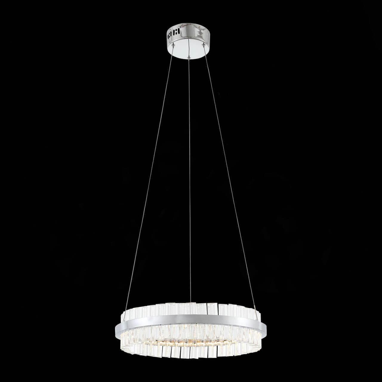 ST LUCE SL383.103.01 Светильник подвесной Хром/Хром, Прозрачный LED 1*34W — миниатюра 4