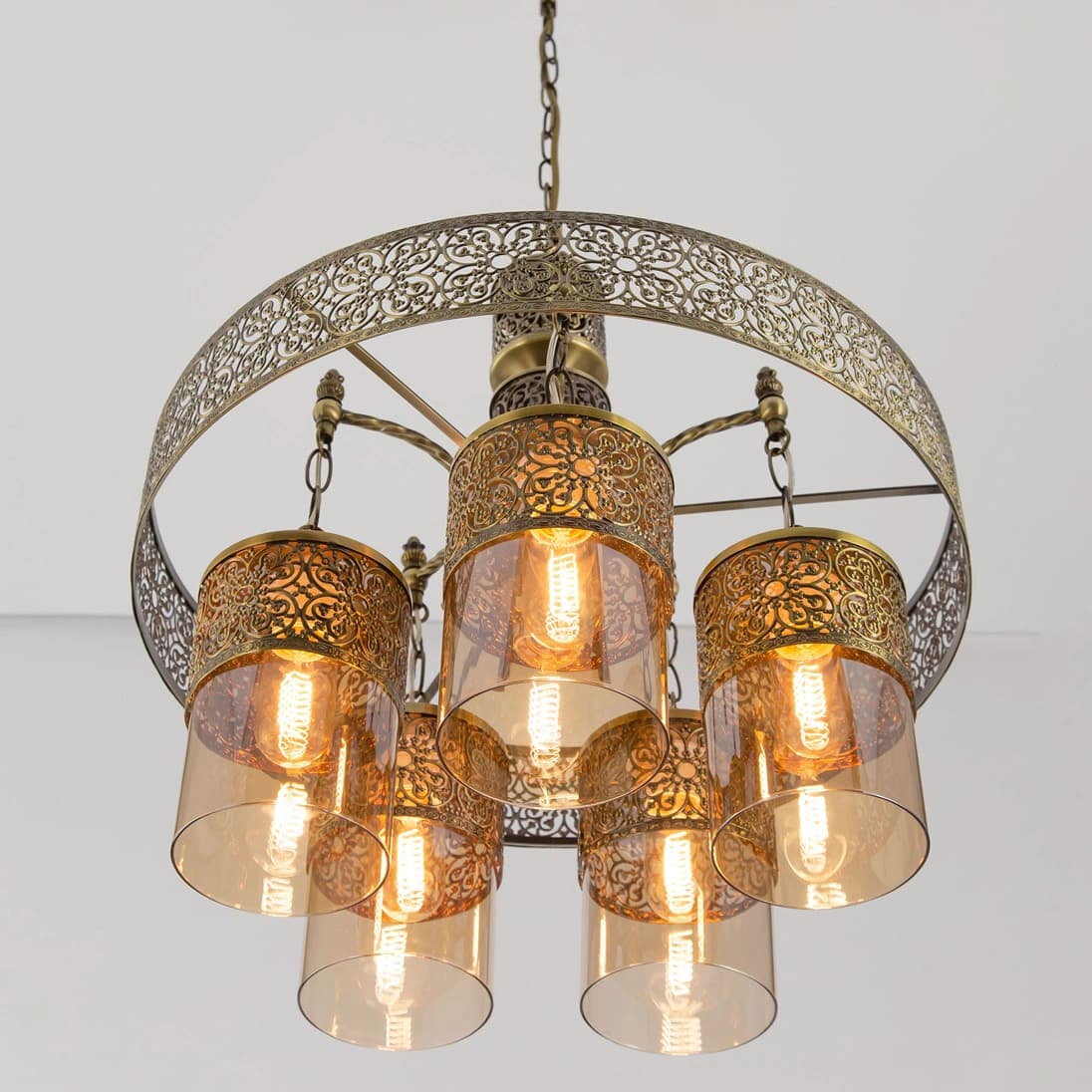 Citilux CL467153 Эмир Бронза Люстра — миниатюра 2