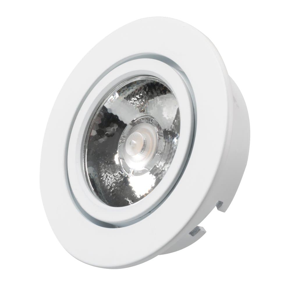 Arlight Светодиодный светильник LTM-R65WH 5W Warm White 10deg (IP40 Металл, 3 года) 020768 — миниатюра 1