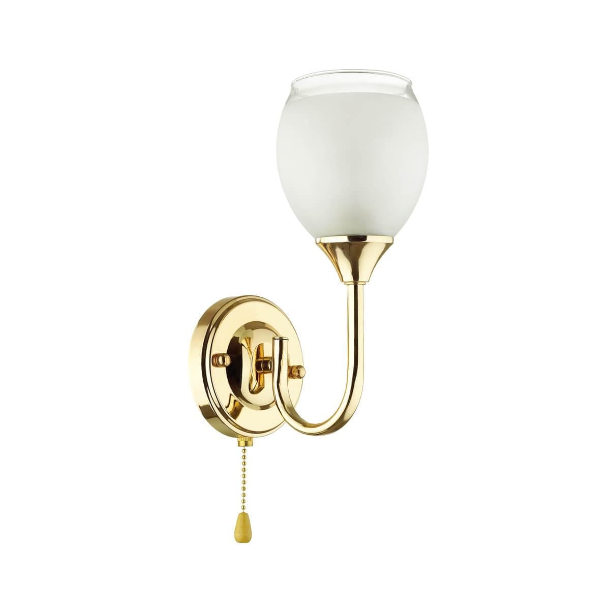 Lumion 4546/1W COMFI LN21 048 золотой, белый Бра E27 60W 220V JOLENE — миниатюра 2