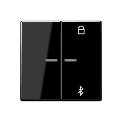 JUNG Таймер универсальный Bluetooth, чёрный A1751BFBTSW