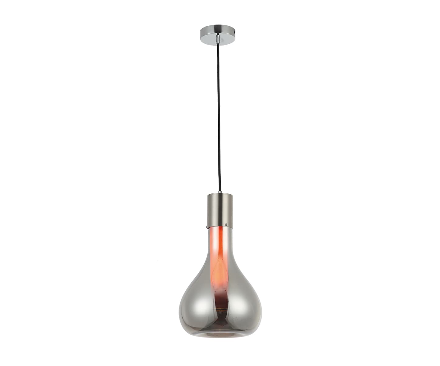 Kink Light 07692-1A,16 Подвес Эвис никель d23 h150 E14 1*40W