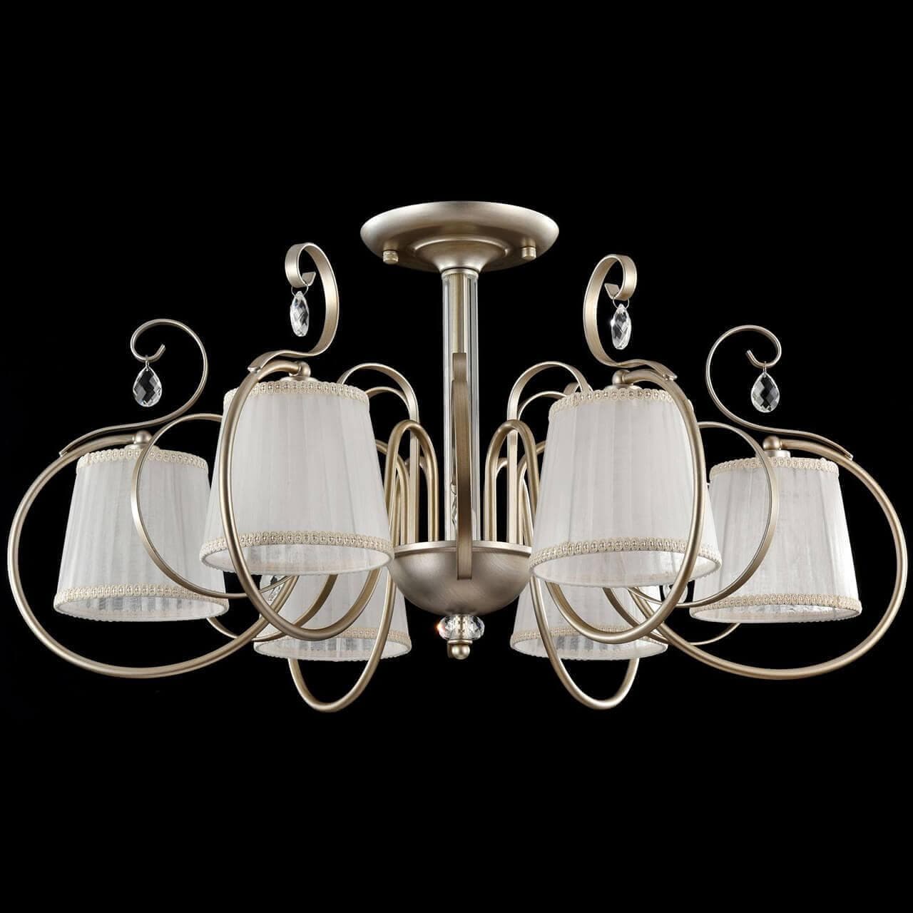 Freya Classic Simone Кремовый с Золотом Потолочный светильник E14 40W FR2020-CL-06-BG — миниатюра 9