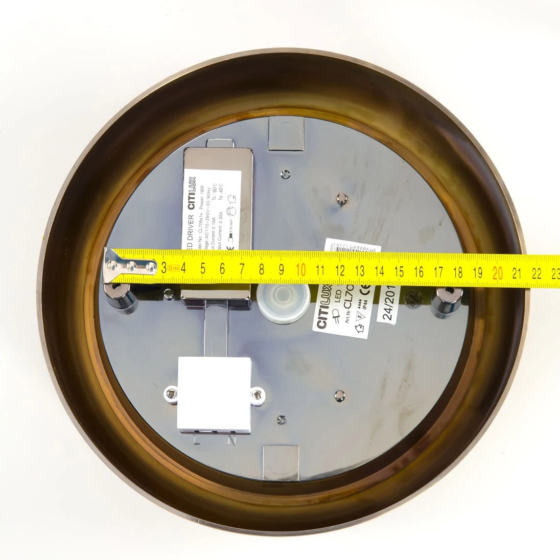 Citilux CL706112 Фостер-1 Бронза Светильник Наст.-Потол — миниатюра 10
