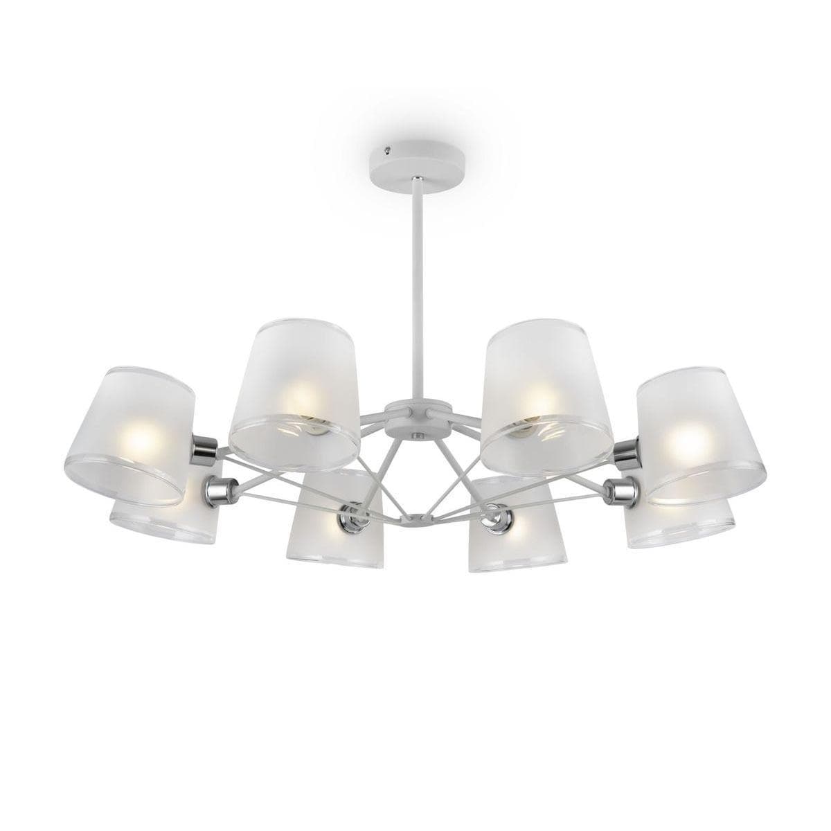 Freya Modern Хром Люстра FR5108PL-08CH — миниатюра 1