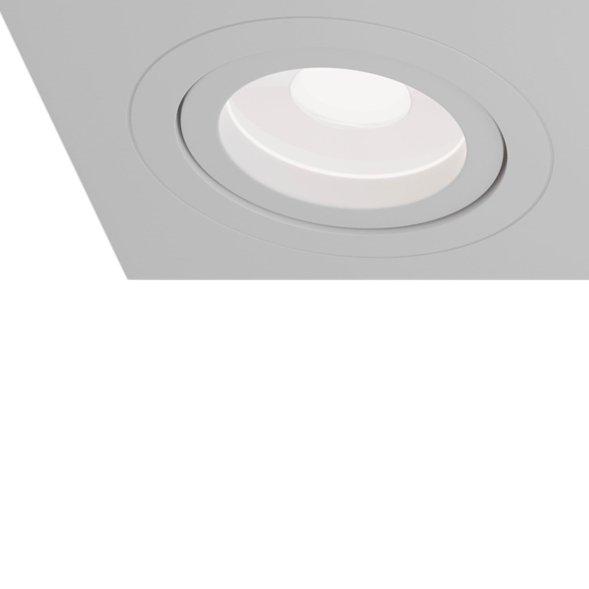 Maytoni Technical Atom Белый Встраиваемый светильник GU10 50W DL024-2-03W — миниатюра 6