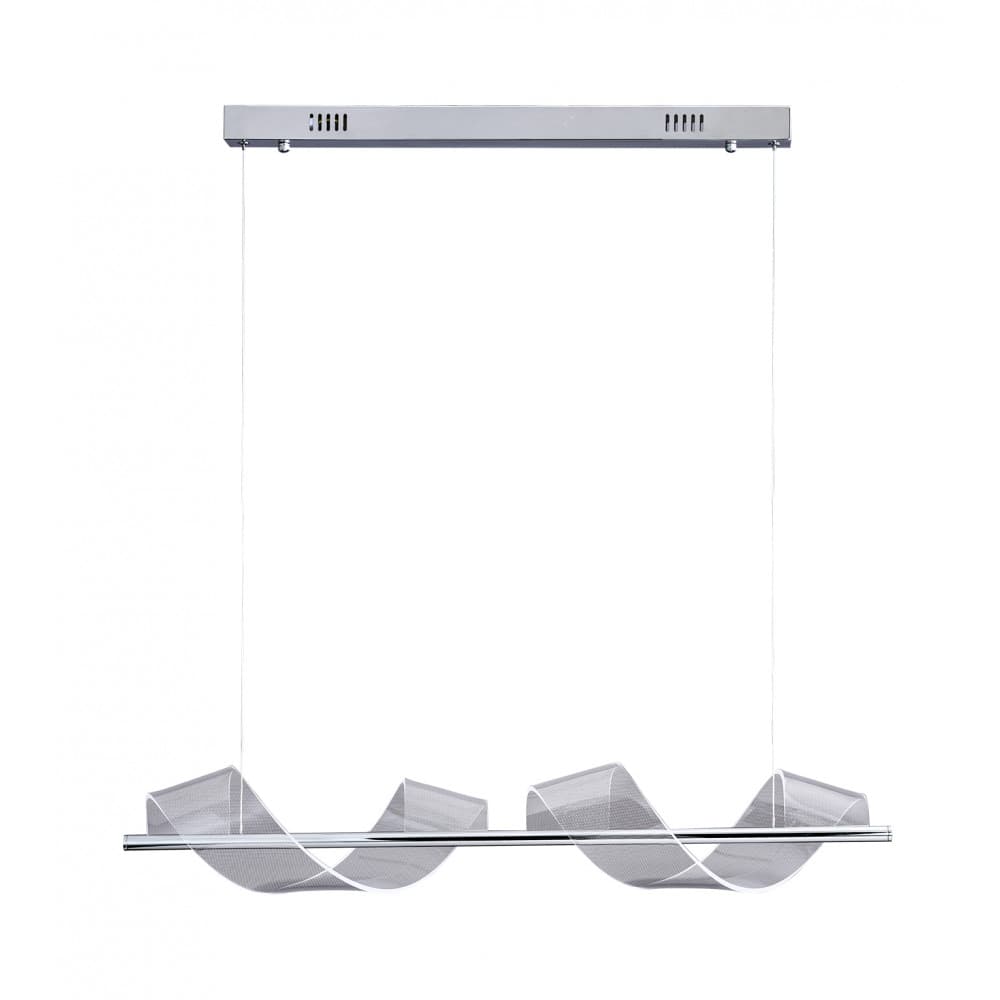 Kink Light 08042-2АS,02 Подвес Илина хром w90*20 h150 Led 28W (4000K)