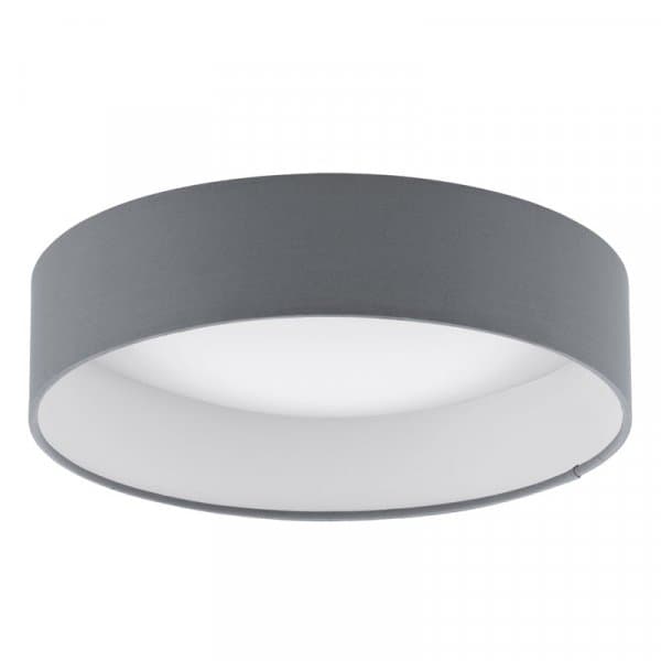 Eglo Люстра LED PALOMARO, 12W (LED), Ø320, пластик/текстиль антрацит 93395 — миниатюра 1