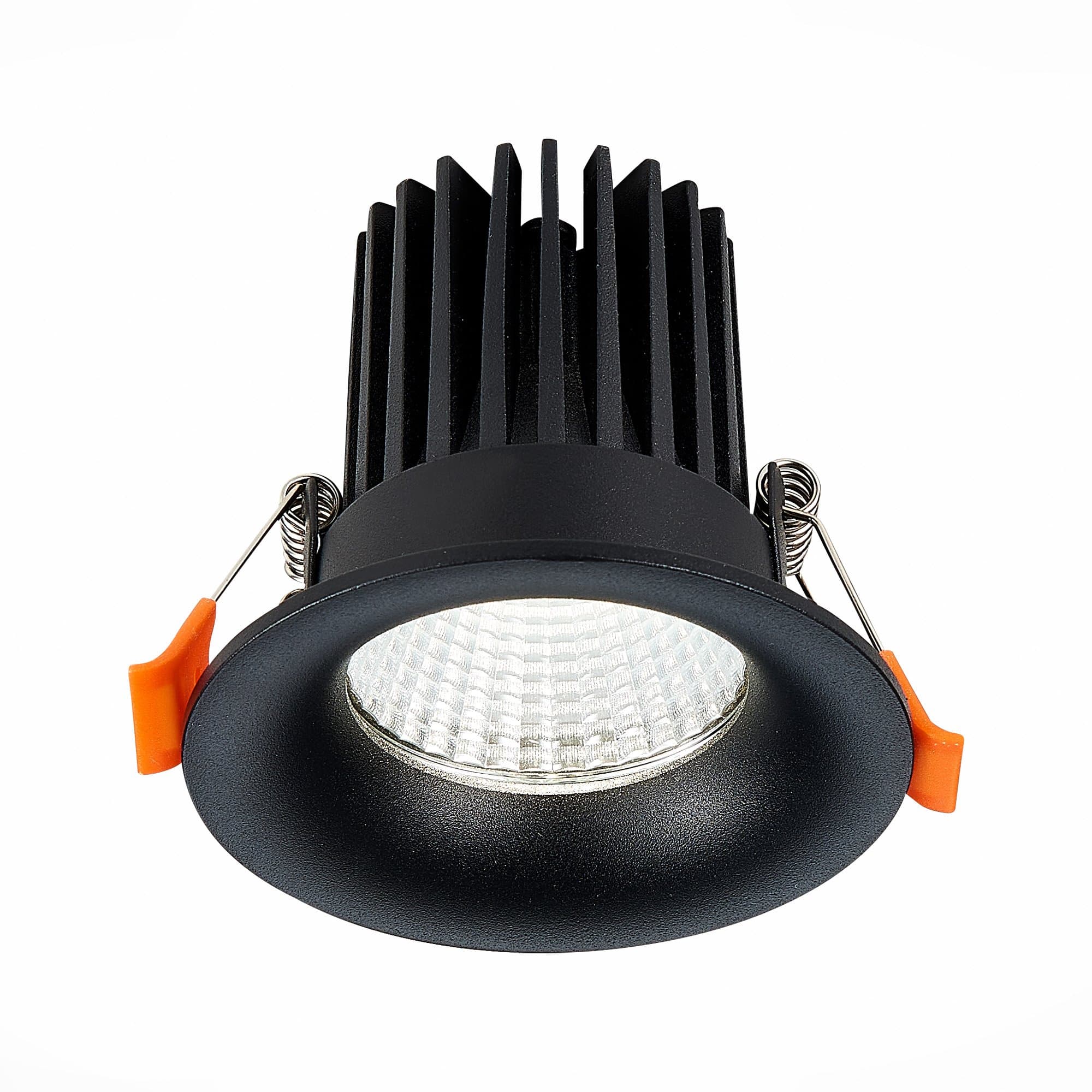 ST LUCE ST703.438.10 Св-к встр. Черный LED 1*10W 3000K 900Lm Ra>90 38о IP20 D85xH75 170-240V
