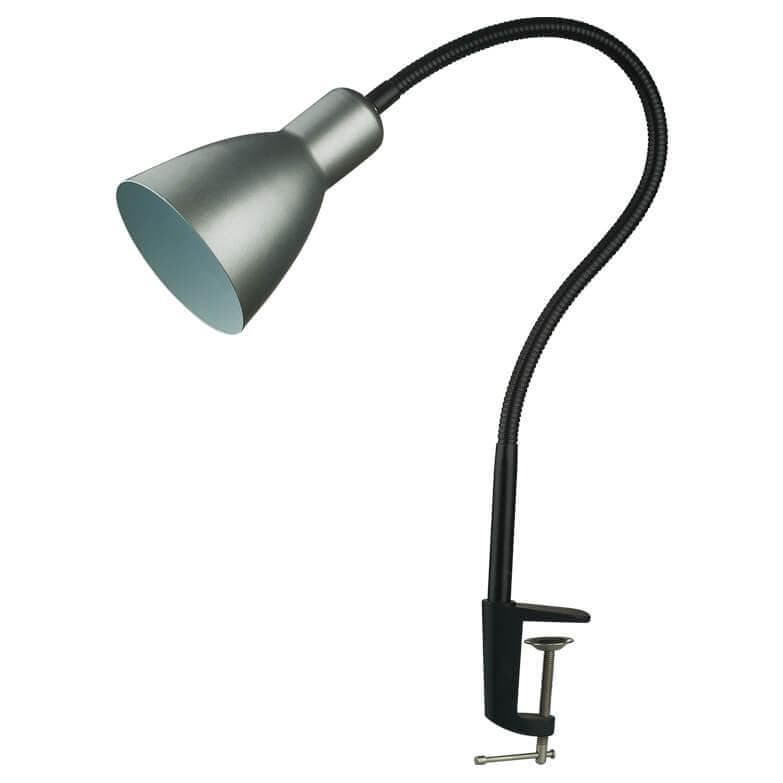 Odeon Light 1997/1T ODL11 833 серый металлик Н/лампа  E27 60W 220V COSTA — миниатюра 1