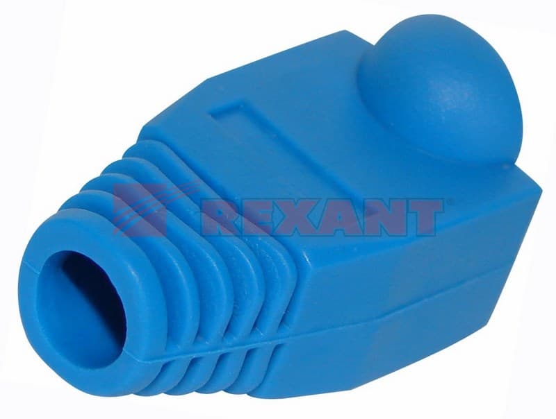 Колпачок RJ-45 синий Rexant 05-1209 — миниатюра 2
