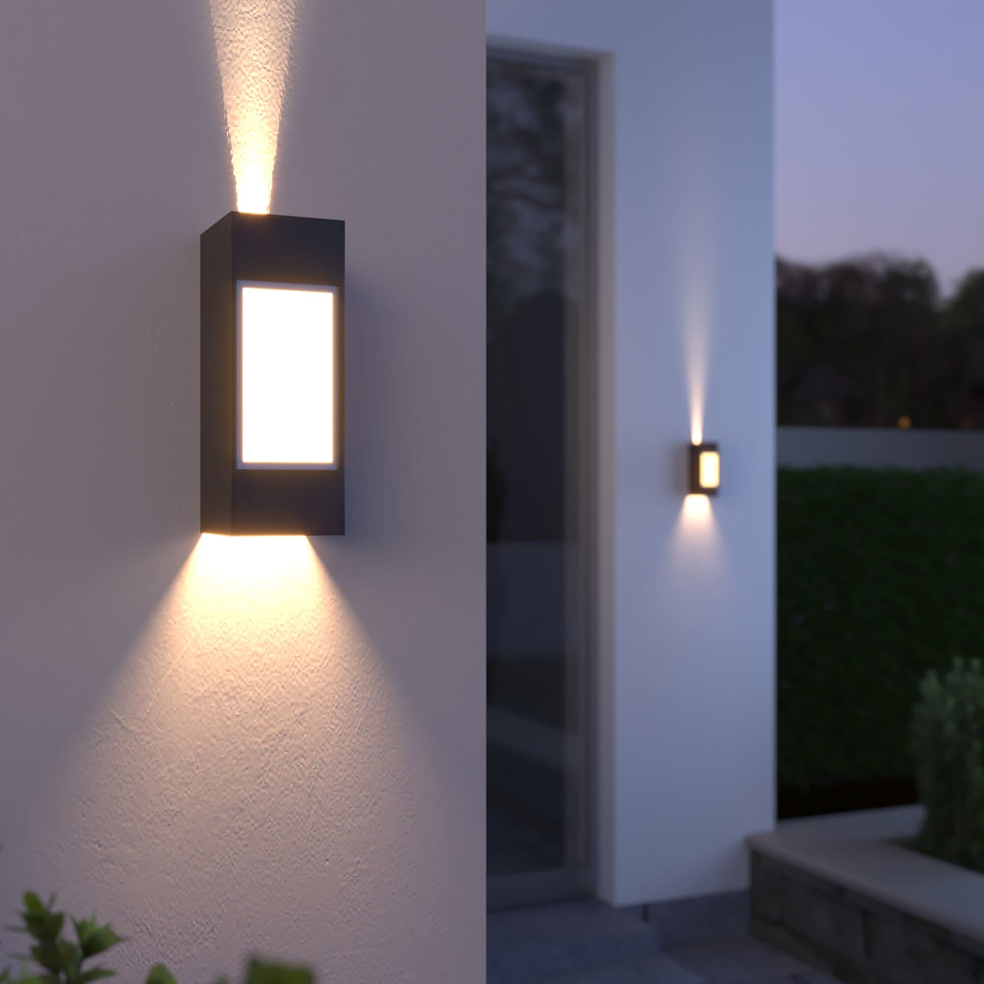 Elektrostandard 1638 TECHNO LED / Светильник садово-парковый со светодиодами черный a054929 — миниатюра 2