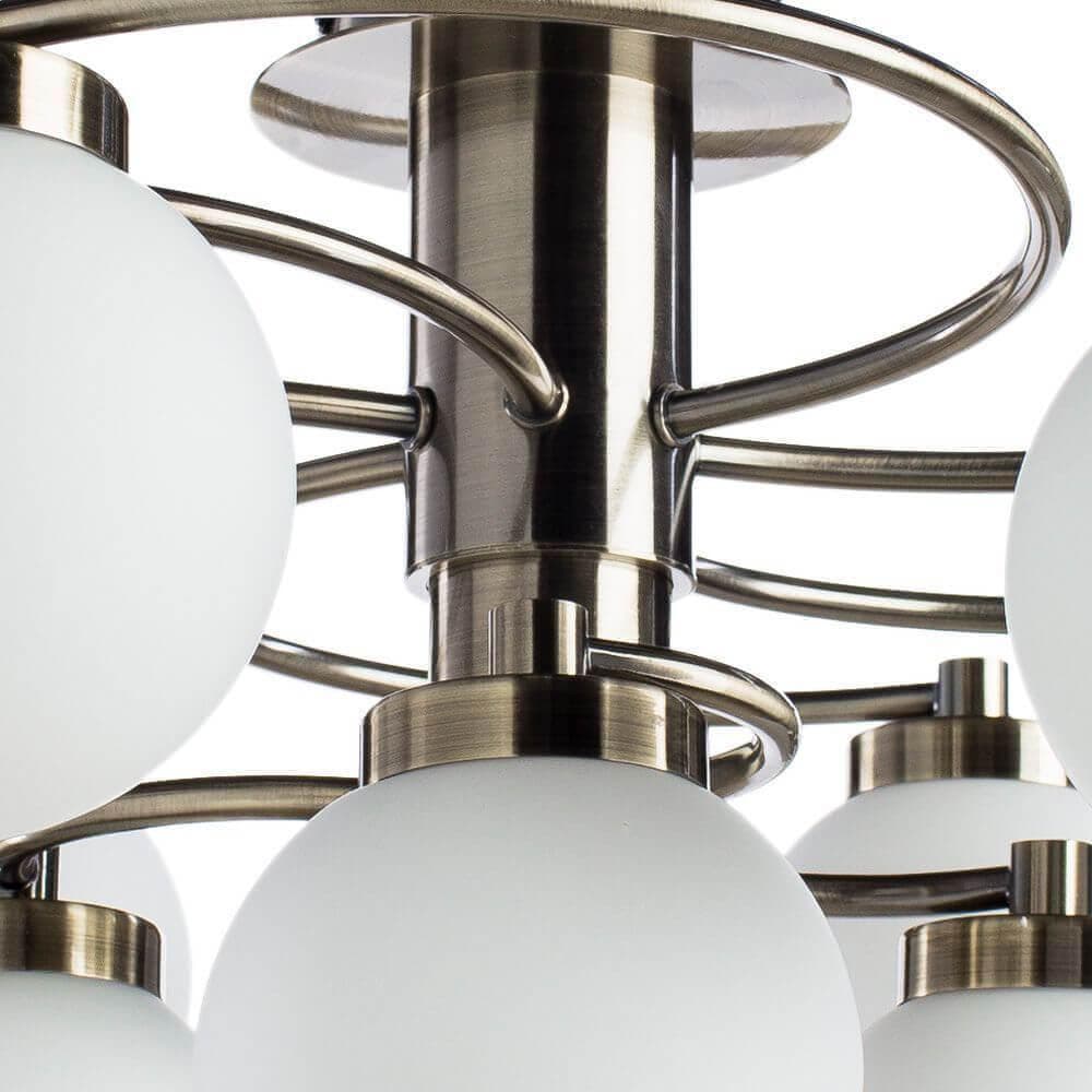Arte Lamp Cloud Бронза/Белая Люстра 40W E14 A8170PL-9AB — миниатюра 2