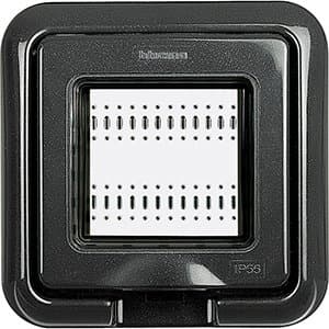 BT Idrobox IP55 Серый Крышка влагозащитная Living, 2 модуля 24602L — миниатюра 3