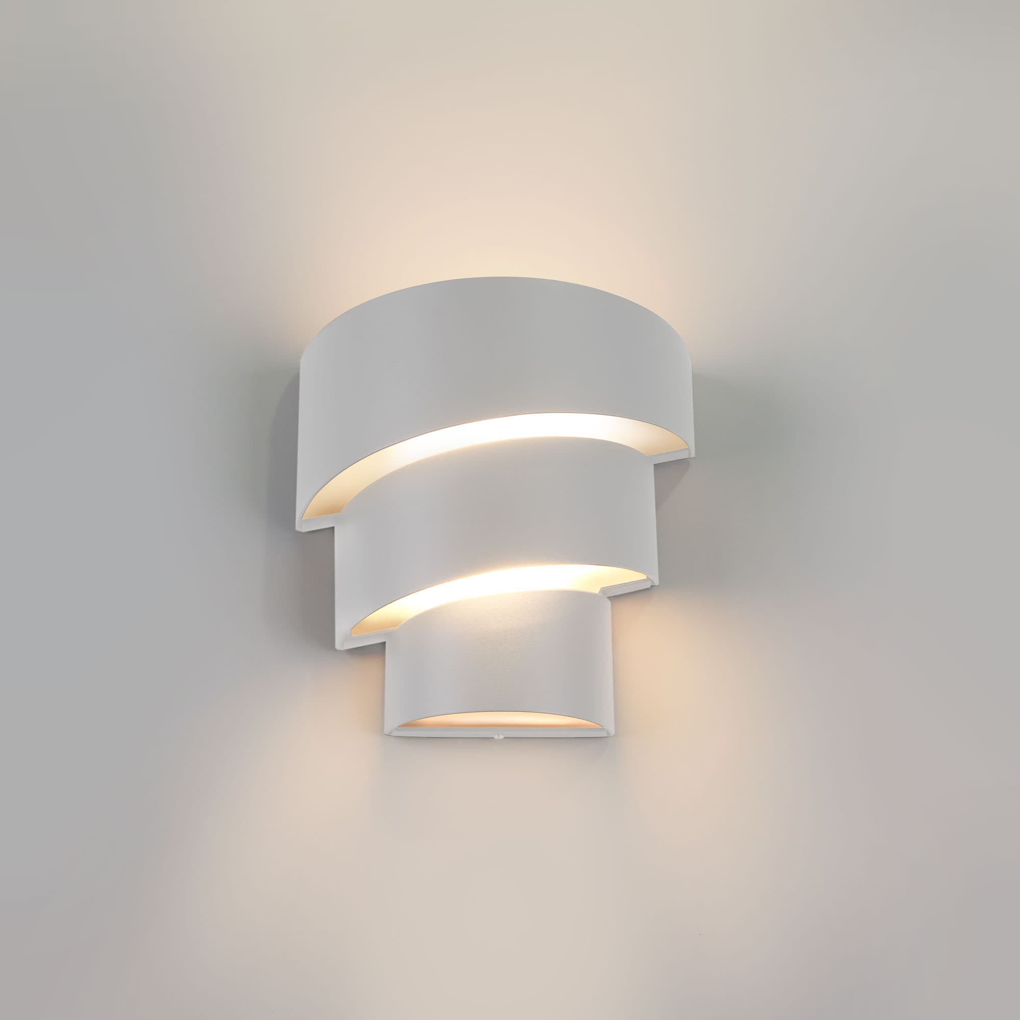 Elektrostandard 1535 TECHNO LED / Светильник садово-парковый со светодиодами HELIX белый a039957