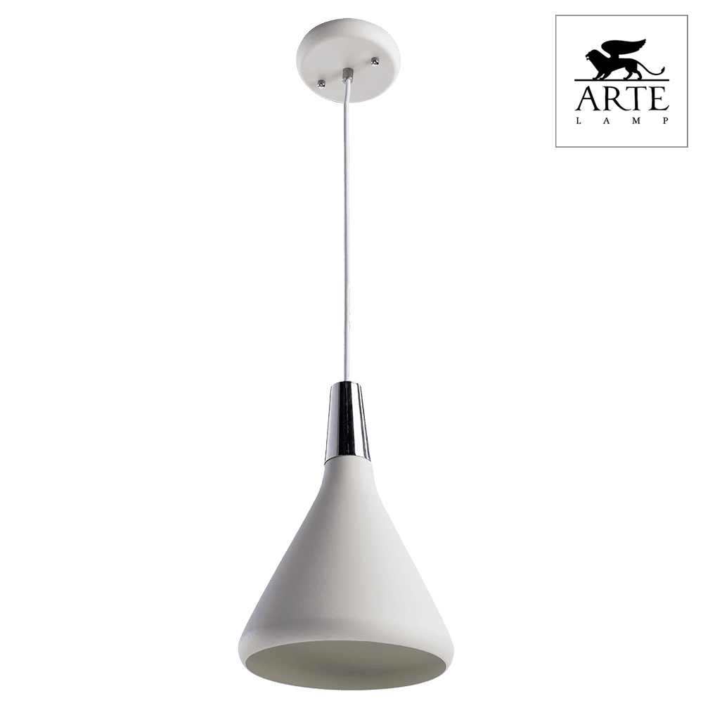Arte Lamp Ciclone Белый Светильник подвесной 1x60W 1xE27 A9154SP-1WH — миниатюра 3