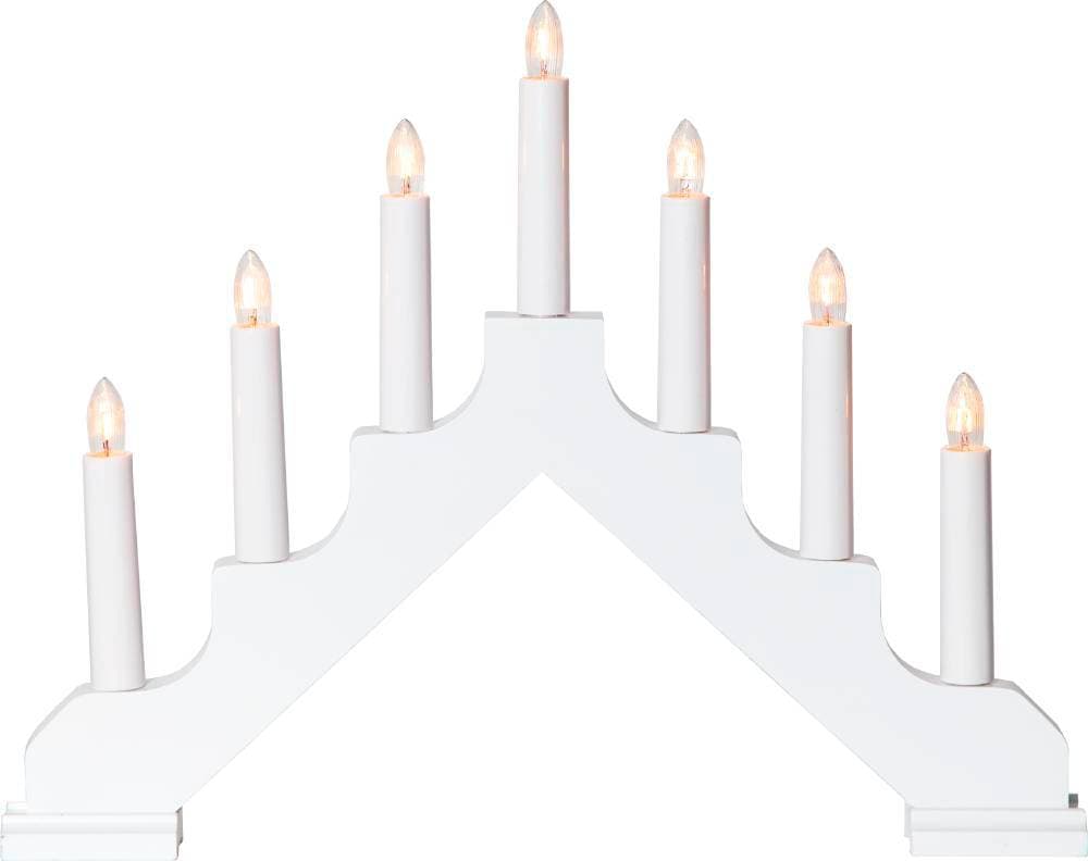 Eglo 286-18-1 Светильник ADA, 7X3W, (E10) 220V, 37,5х30 см, дерево, белый, пластик, белый