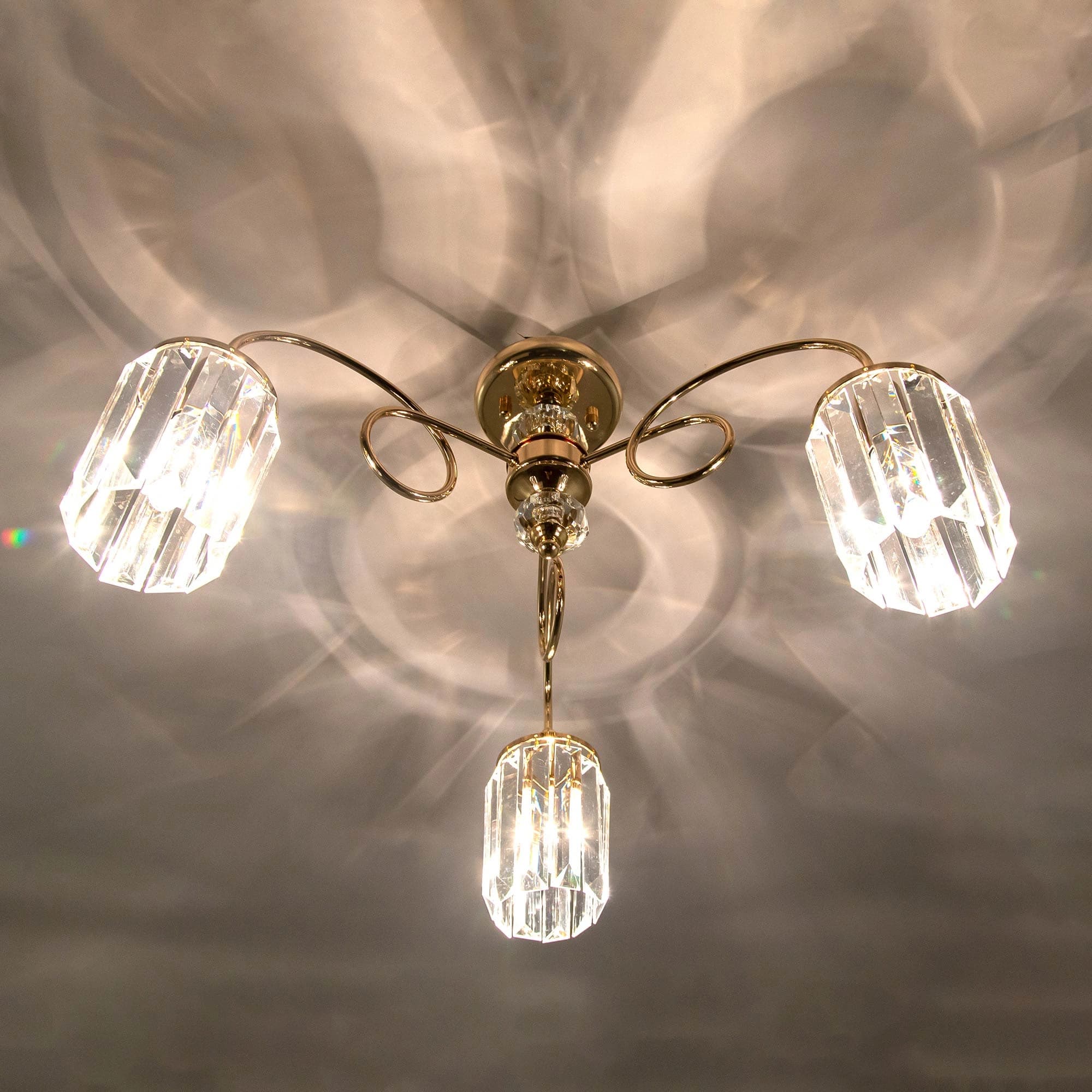 Citilux CL330132 Синди Золото Светильник Люстра — миниатюра 4