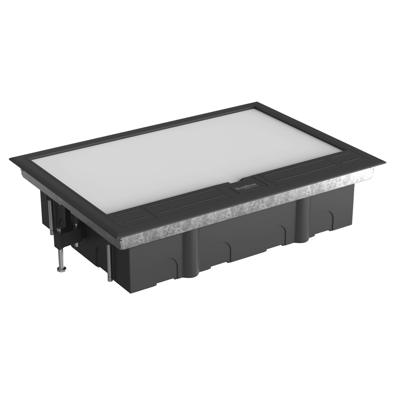 Systeme Elecrtic MultiDesk Люк на 16 модулей IP40 для фальшпола с монтажной коробкой, тип MDK10 — миниатюра 3