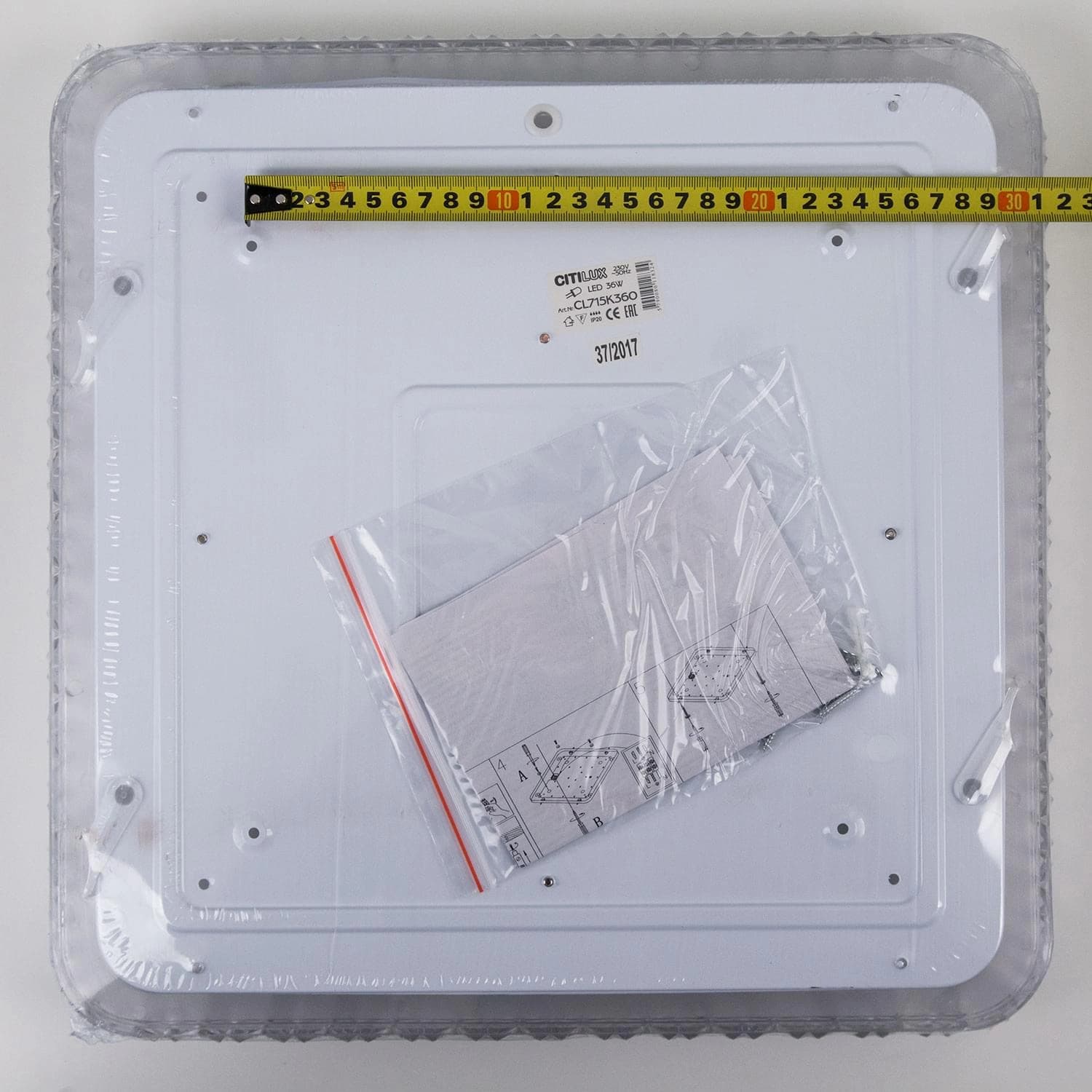 Citilux CL715K360 Kристалино Слим Светильник Наст-Потол — миниатюра 5