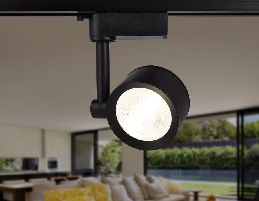 Ambrella Трековый однофазный светодиодный светильник GL6391 BK черный LED 7W 4200K 24° — миниатюра 2