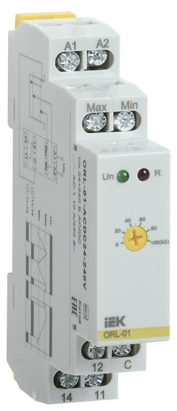 IEK ONI Реле уровня ORL 24-240 В AC/DC