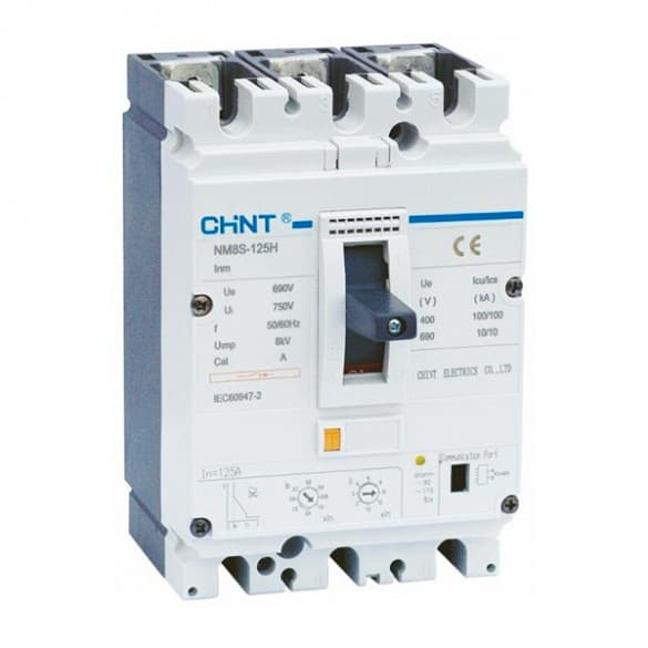 CHINT Авт. выкл. NM8-125H 3P 25А 100кА (R)