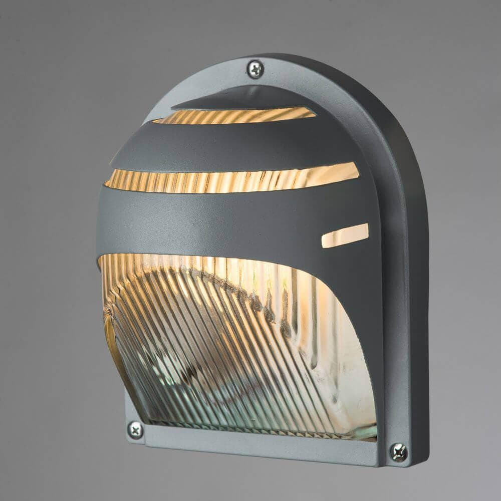 Arte Lamp Urban Серый/Прозрачный Светильник уличный настенный 60W E27 A2802AL-1GY — миниатюра 2