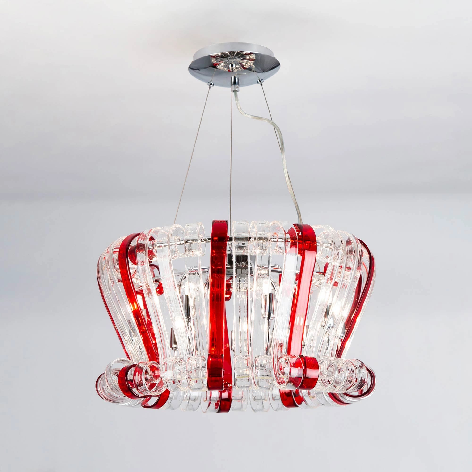 Citilux EL326P09.2 Volution Rosso Люстра — миниатюра 2
