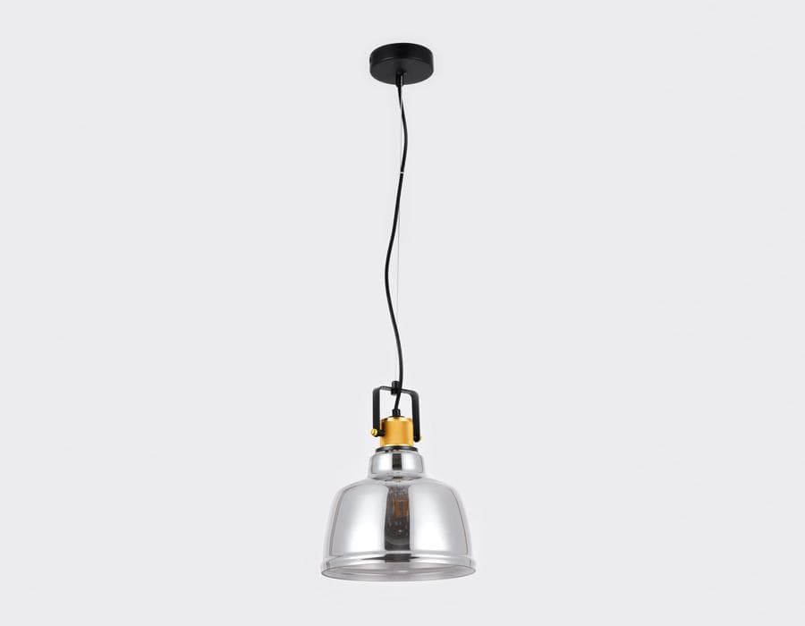 Ambrella Подвесной светильник TR3527 SB/SM бронза/дымчатый E27 max 40W D220*1000 — миниатюра 3