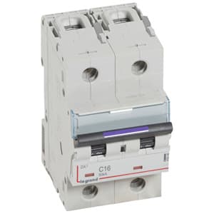 Legrand DX3 Автоматический выключатель 50кА 16А 2P C 410148 — миниатюра 2