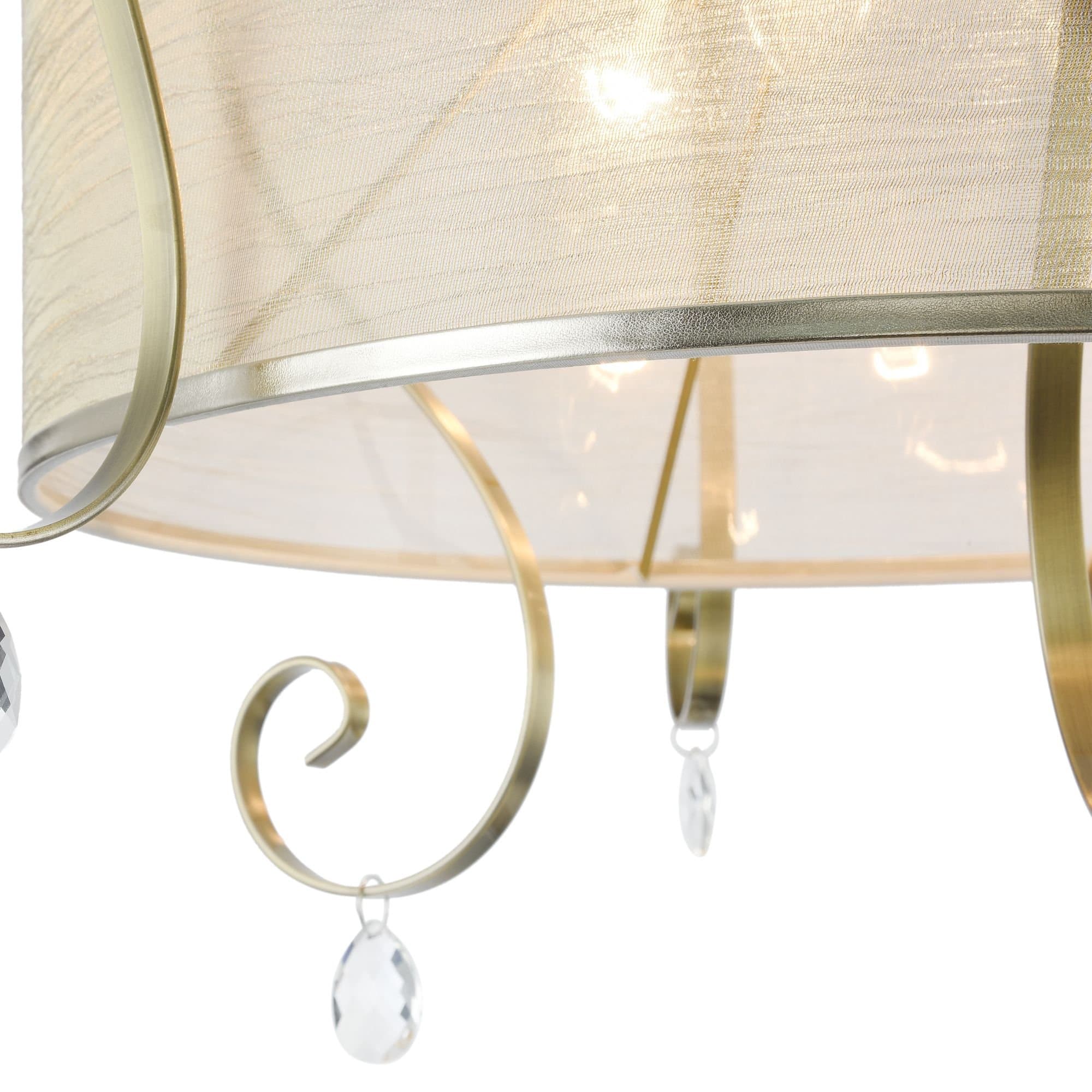 Freya Classic Simone Бронза Потолочный светильник E14 40W FR2020-CL-03-BZ — миниатюра 7