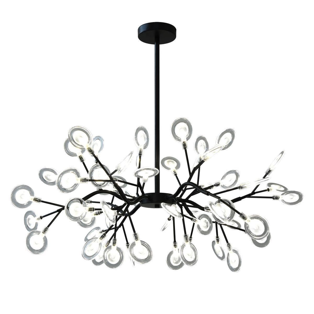 Kink Light 08462-54,19 Люстра Тирда черный d85 h70 G4 54*5W — миниатюра 1