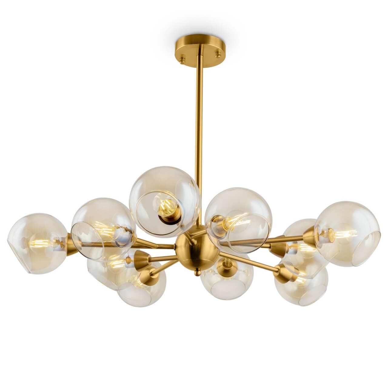 Freya Modern Sherry Латунь антик Люстра FR5121PL-10G — миниатюра 1