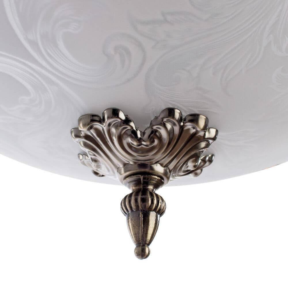 Arte Lamp Crown Бронза/Белый Светильник потолочный 60W E27 A4541PL-3AB — миниатюра 3