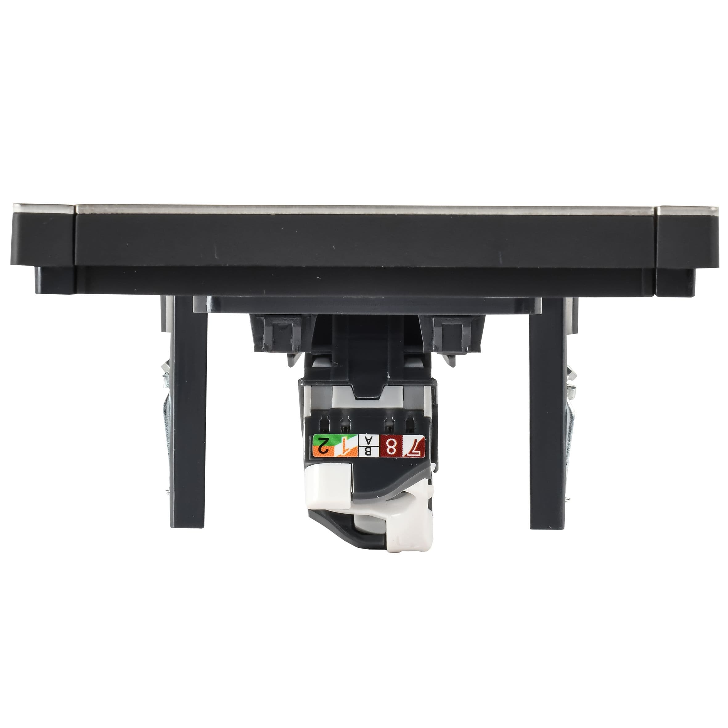 IEK FORTE&PIANO Металл Шампань Розетка комп. RJ45 кат.5E FP632M — миниатюра 5