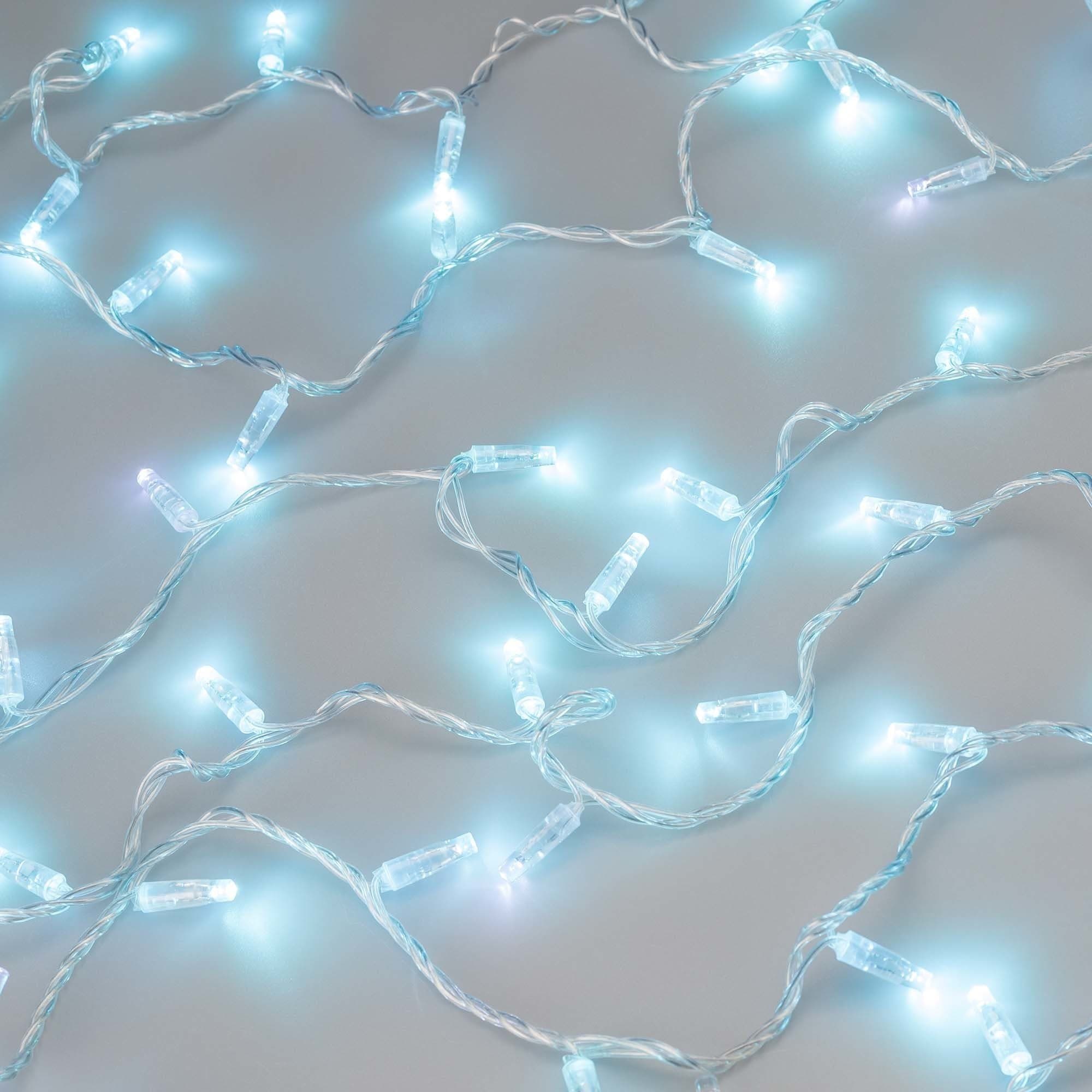 Arlight Светодиодная гирлянда ARD-STRING-CLASSIC-10000-CLEAR-100LED-FLASH Azure (230V, 7W) (Ardecoled, IP65) 025784 — миниатюра 2
