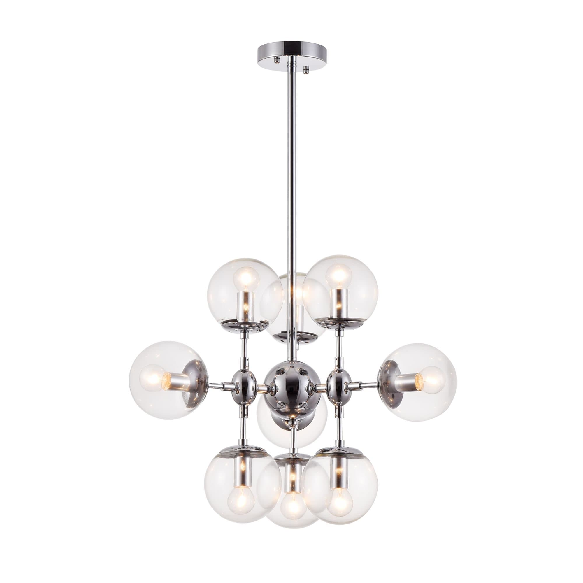 Freya Modern Richard Хром Подвесной светильник E14 60W FR5596PL-09CH — миниатюра 6
