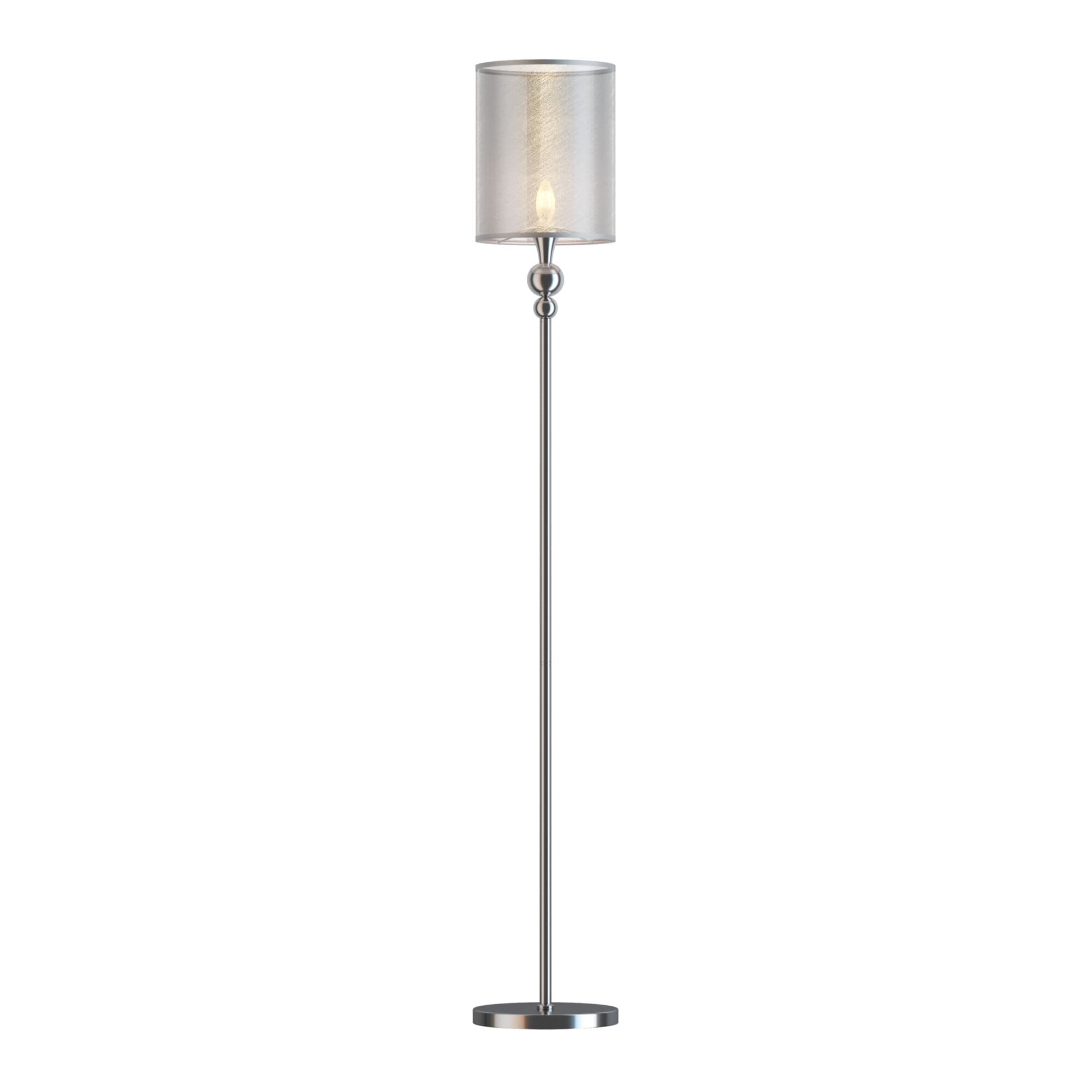 Freya Modern Lauren Хром Торшер FR5093FL-01CH — миниатюра 1