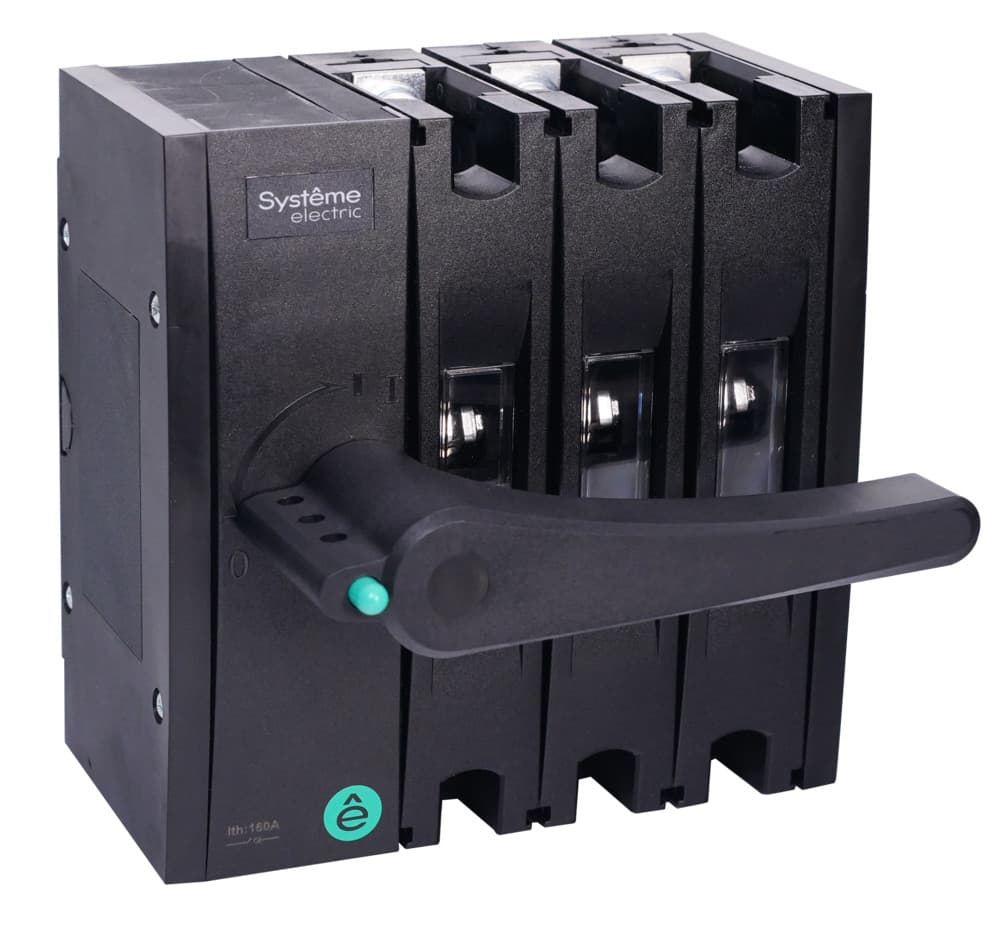 Systeme Electric Выкл-разъединитель SYSTEMEPACT SD160 3P 63A рукоятка слева фронт_рукоятка заказывается отдельно