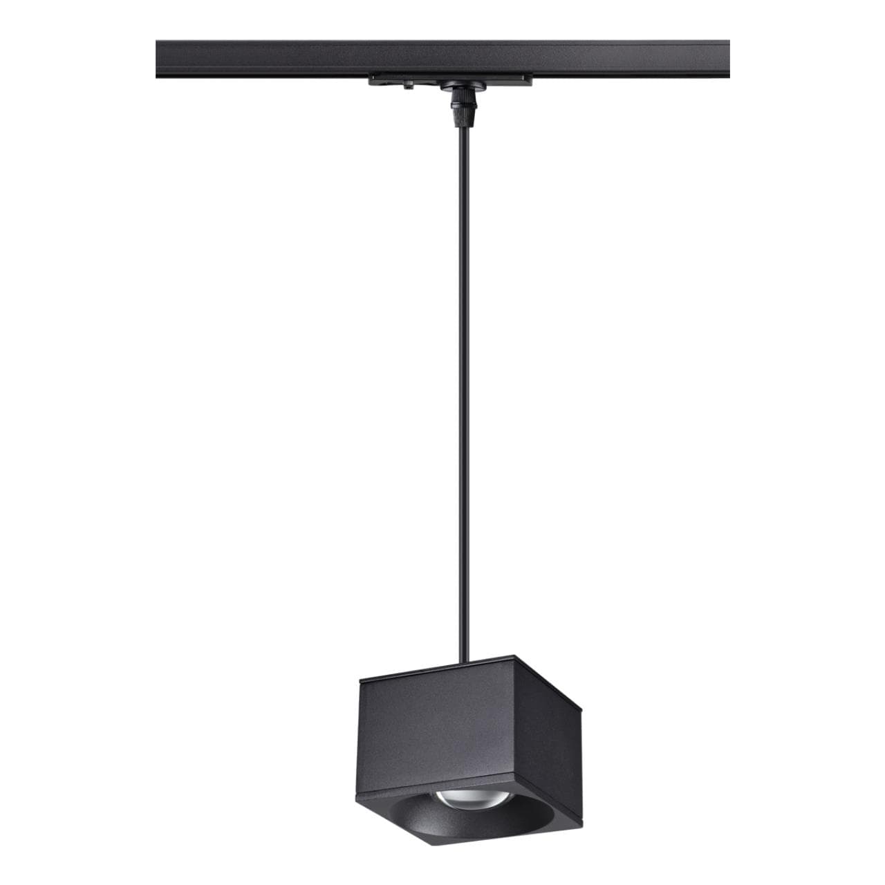 Novotech 358662 PORT NT21 063 черный Однофазный трековый светодиодный светильник, провод 1.2м IP20 LED 4000К 12W 220V PATERA