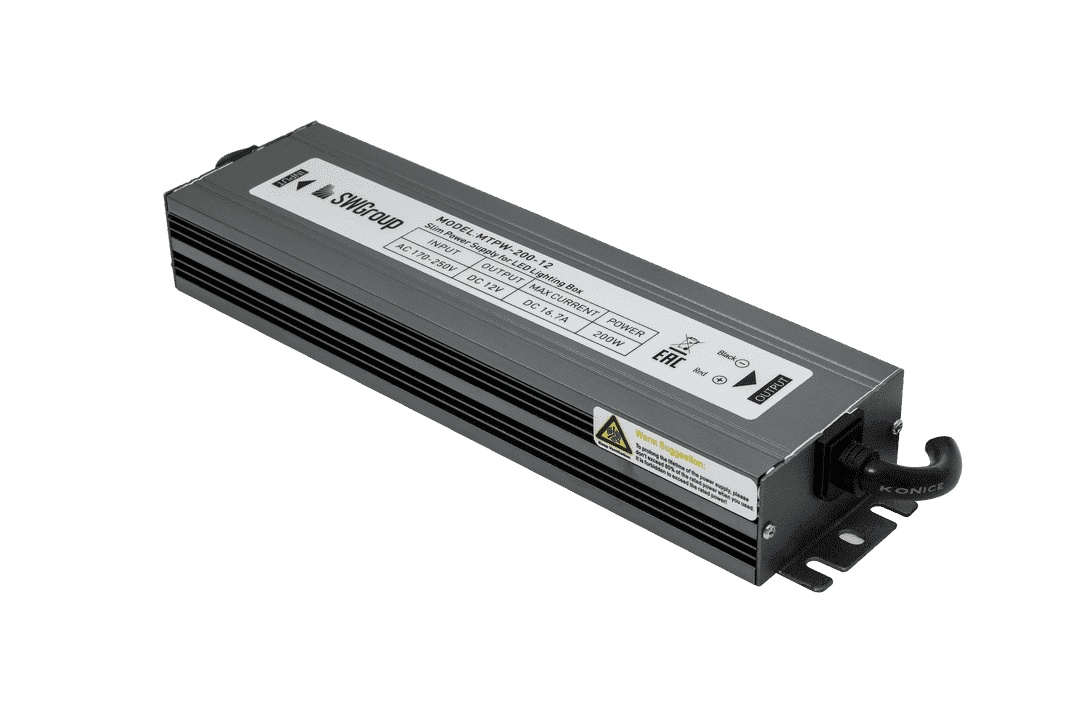 SWG MINI Al Блок питания TPW, 200 W Влагозащитный, 12 V MTPW-200-12