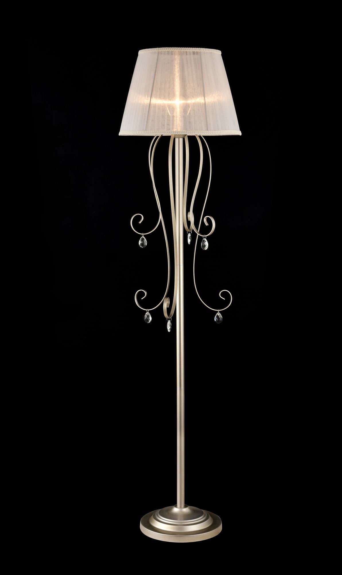 Freya Classic Simone Кремовый с Золотом Торшер E14 40W FR2020-FL-01-BG — миниатюра 2