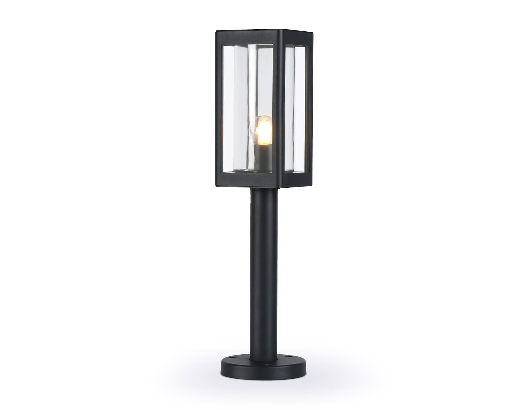 Ambrella Светильник уличный ландшафтный ST2417 BK/CL черный/прозрачный IP54 E27 max 40W 110*110*500